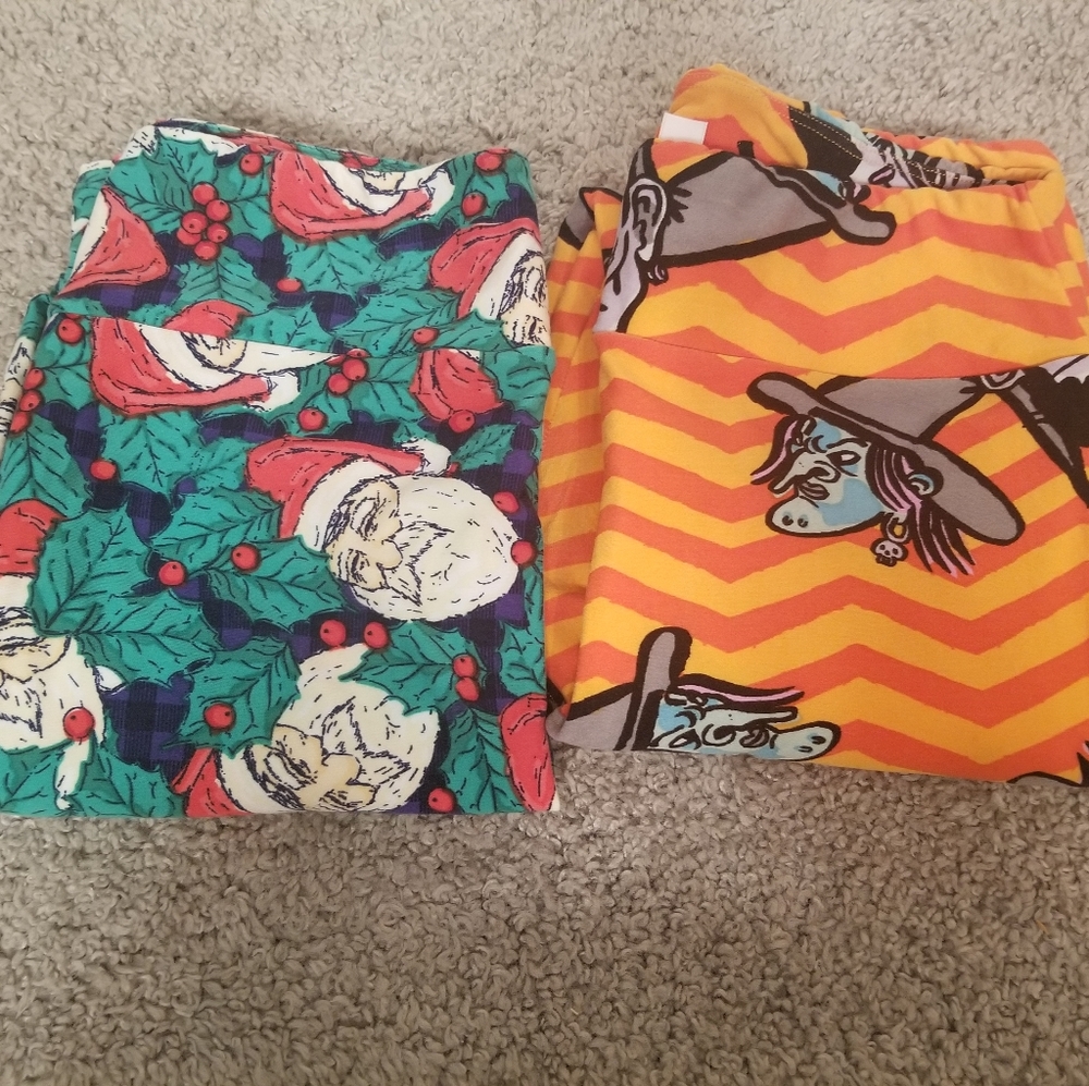 Bundle of LuLaRoe Holiday Leggings